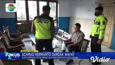 Achmad Hermanto Dardak Wafat, Sopir Diperiksa Polisi