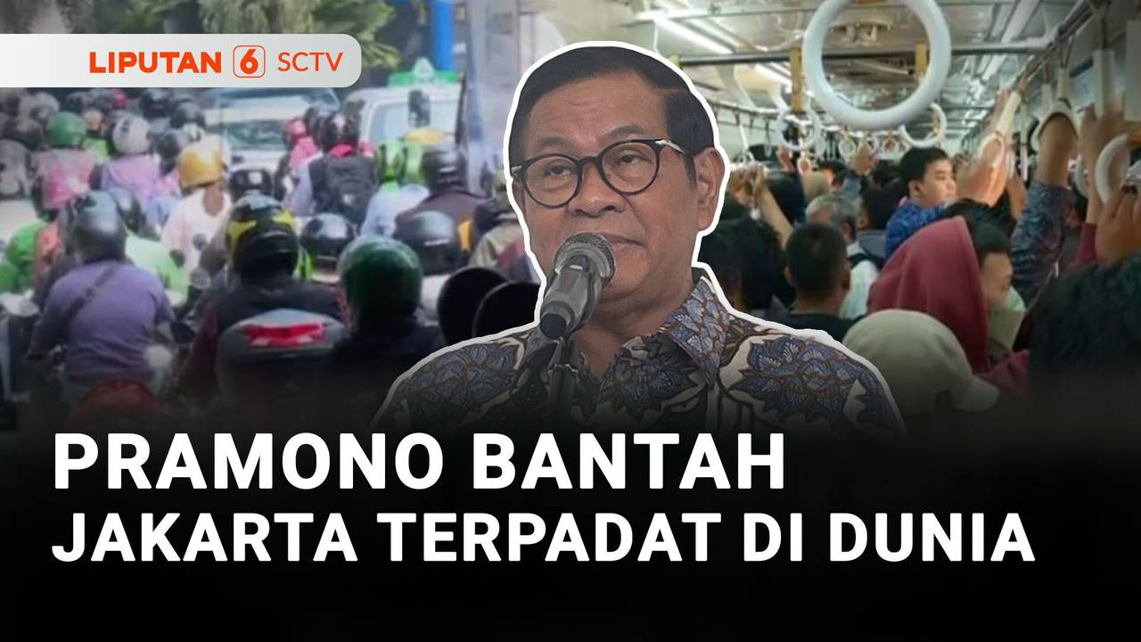 Pramono Anung Bantah Jakarta Sebagai Kota Terpadat di Dunia | Liputan 6