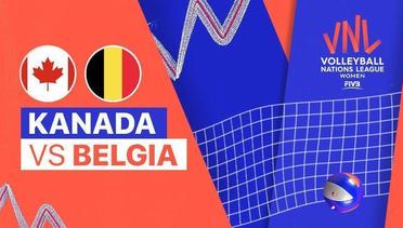 Full Match | Kanada vs Belgia | Women's Volleyball Nations League 2022