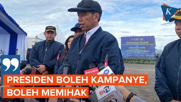 Jokowi Nyatakan Presiden Boleh Kampanye dan Memihak