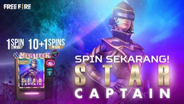Star Captain Tersedia di Diamond Royale - Spin Sekarang! - Garena Free Fire