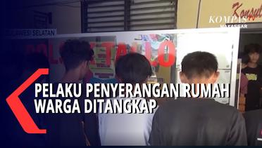 Enam Pelaku Penyerangan Rumah Warga DiJjalan Datuk Patimang Makassar Ditangkap