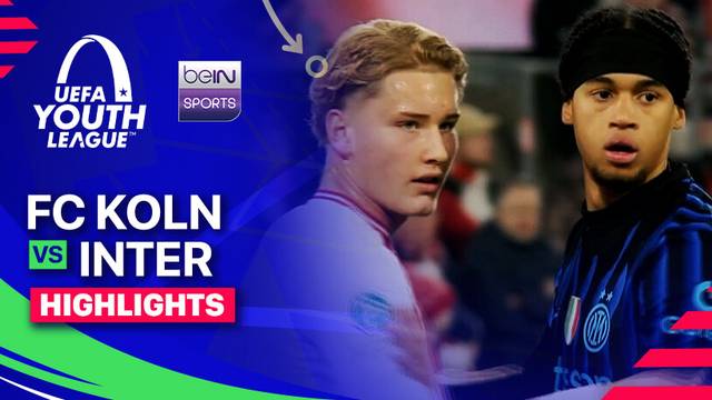 FC Koln vs Inter - Highlight | UEFA Youth League 2025/26