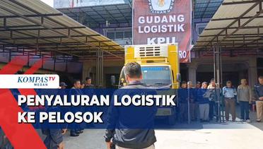 KPU Kabupaten Karo Kirim Logistik Pemilu ke Pelosok