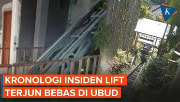 Begini Kronologi Lift di Resort Ubud Bali Terjun Bebas