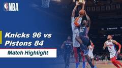 Match Highlight | New York Knicks 96 vs 84 Detroit Pistons | NBA Regular Season 2019/20