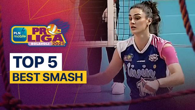 5 Smash Terbaik Pekan 6 | PLN Mobile Proliga 2025