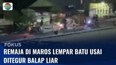 Remaja di Maros Serang Permukiman dengan Batu Usai Ditegur Warga Akibat Balap Liar | Fokus