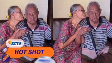 Di Usia Senja, Sepasang Kakek-Nenek Masih Terlihat Romantis - Hot Shot