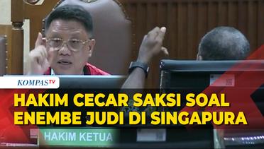 Hakim Cecar Saksi soal BAP Dirinya yang Sebut Lukas Enembe Berjudi di Singapura