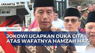 Ucapan Duka Cita Presiden Jokowi untuk Almarhum Hamzah Haz