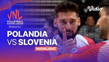 Match Highlights | Polandia vs Slovenia | Men's Volleyball Nations League 2023