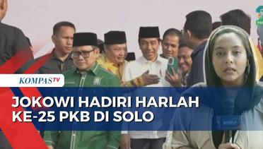 Jokowi Hadiri Hari Lahir ke-25 PKB di Stadion Manahan Solo