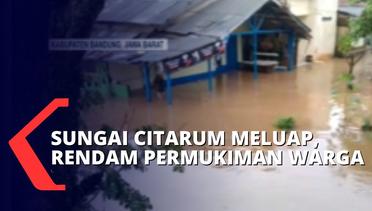 Curah Hujan Tinggi, Sungai CItarum di Bandung Meluap Hingga Longsor Hantam 1 Rumah Warga di Blora!