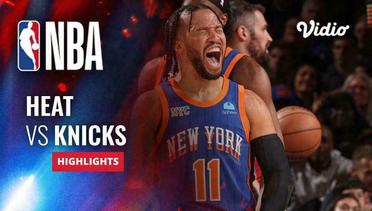 Miami Heat vs New York Knicks - Highlights | NBA Regular Season 2023/24