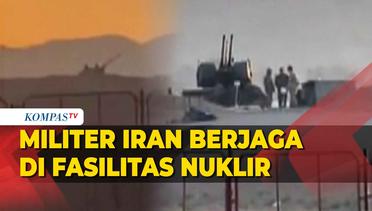 Momen Militer Iran Berjaga di Fasilitas Nuklir Siaga Serangan Israel