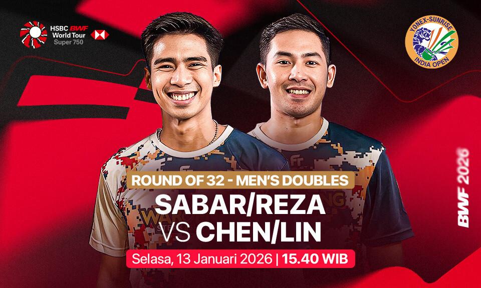Sabar/Reza vs Chen/Lin