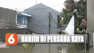 Banjir Rendam Ratusan Rumah di Persada Raya