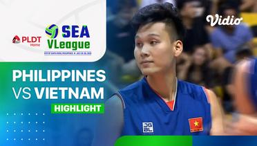 Highlights | Putra: Philippines vs Vietnam | SEA VLeague - Philippines