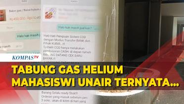 Terungkap Asal-usul Tabung Gas Helium Mahasiswi FKH Unair yang Meninggal di Mobil