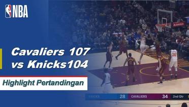 NBA I Cuplikan Pertandingan Cavaliers 107 vs Knicks 104