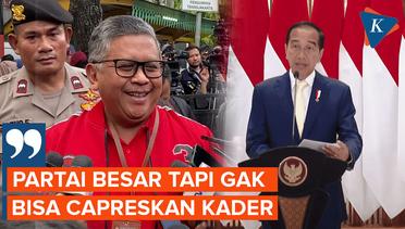 Sekjen PDI-P Hasto Sindir Soal Dasi Kuning Jokowi
