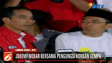 Jokowi Gelar Nobar Upacara Penutupan Asian Games Bersama Korban Gempa Lombok - Liputan6 Pagi