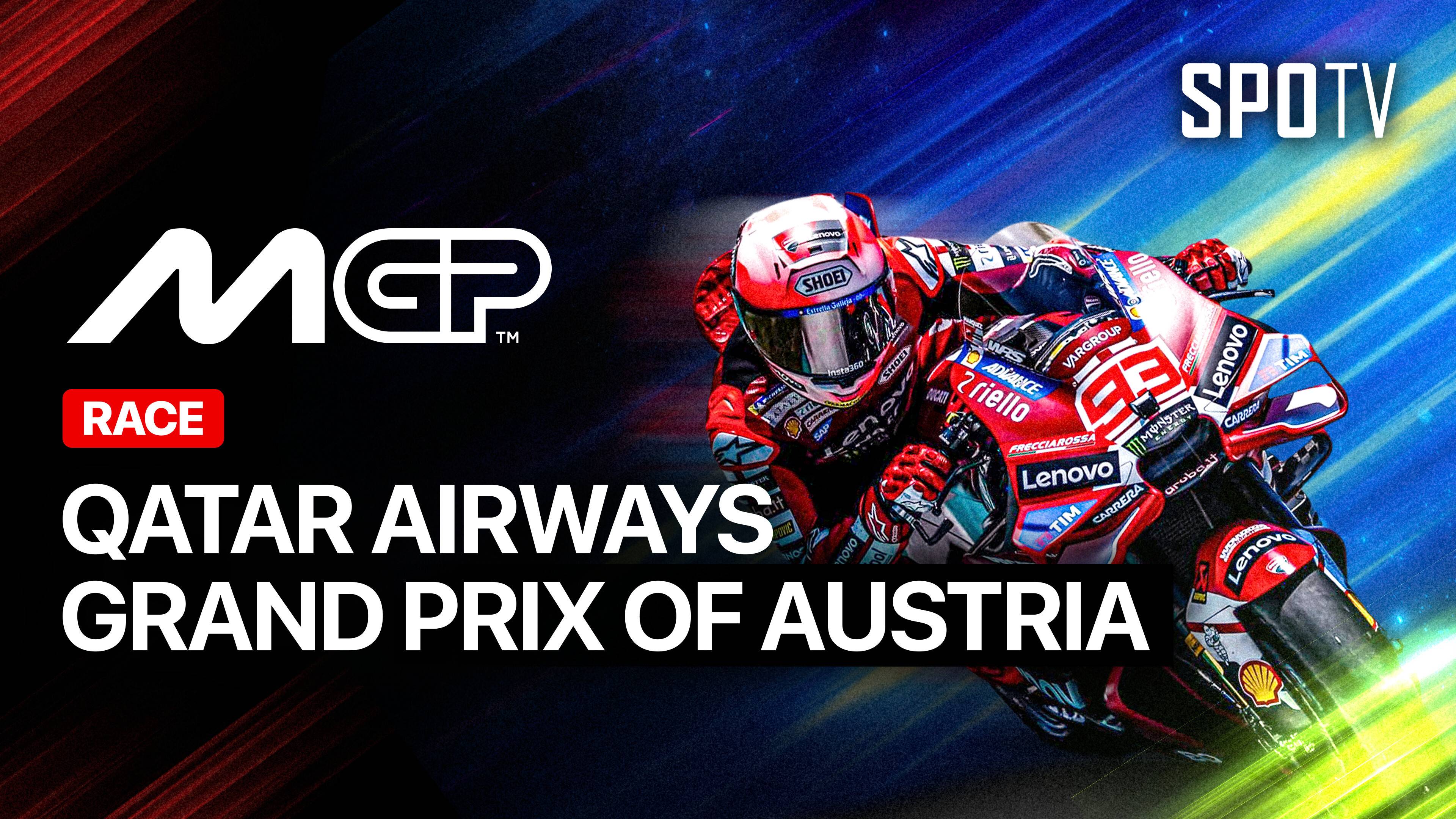 MotoGP Race: Qatar Airways Grand Prix of Austria - MotoGP 2026 Round 15
