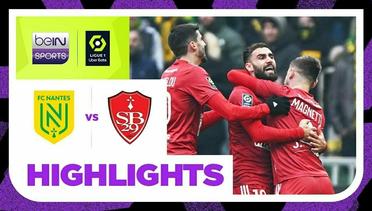Nantes vs Brest - Highlights | Ligue 1 2023/2024