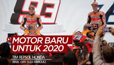 Motor Baru Honda Marc dan Alex Marquez untuk MotoGP 2020