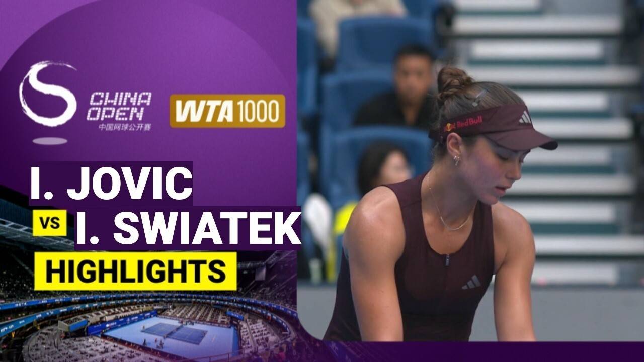 Iva Jovic vs Iga Swiatek - Women's Singles Round of 16 | WTA 1000: China Open 2026