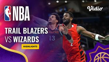 Portland Trail Blazers vs Washington Wizards - Highlights | NBA Regular Season 2023/24