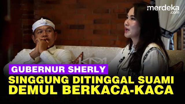 Momen Dedi Mulyadi Bercakaca-kaca, Gubernur Sherly Cerita Cara Tegar Ditinggal Mati Suami