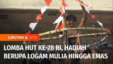Live Report: Beragam Lomba HUT ke-78 RI digelar di Kalimalang | Liputan 6