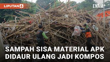 Pemprov DKI Jakarta Olah Bambu Sisa APK Jadi Kompos