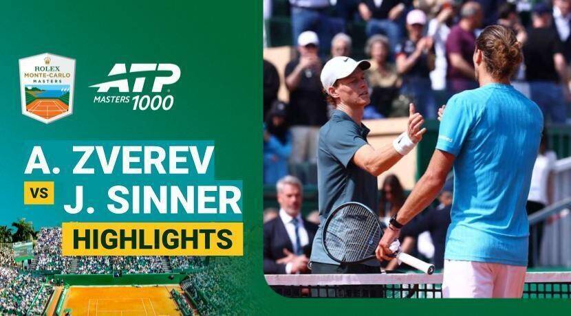 Alexander Zverev vs Jannik Sinner - Semifinals | ATP 1000: Rolex Monte Carlo Masters 2026