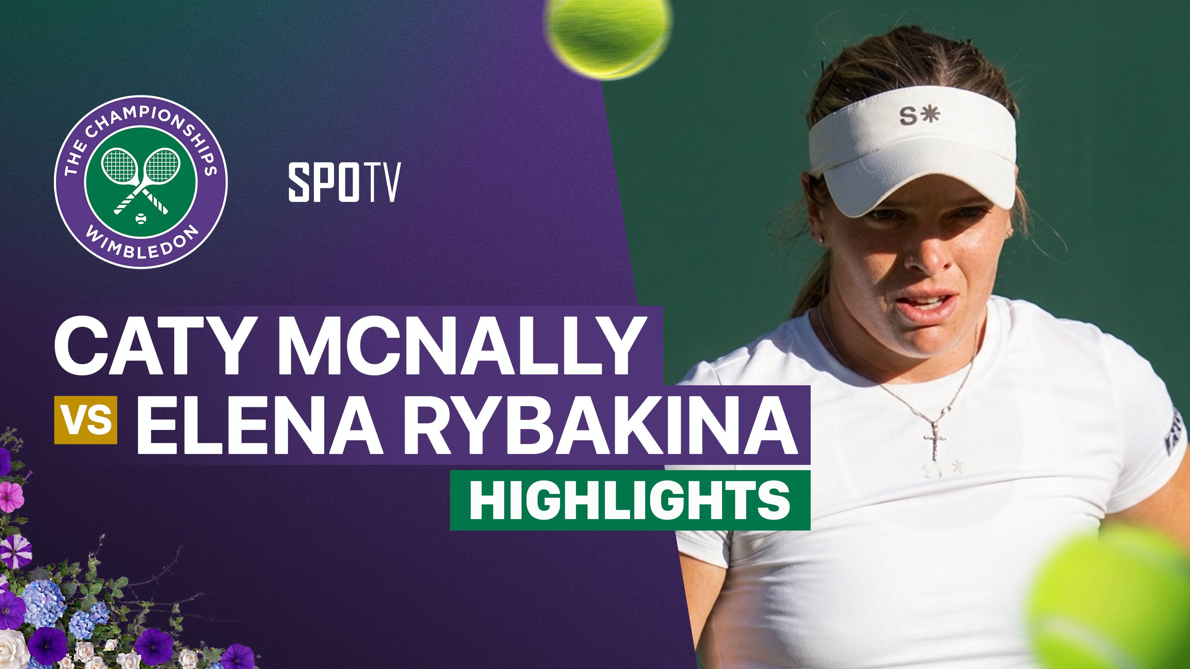 Caty McNally vs Elena Rybakina - Ladies' Singles Second Round | Wimbledon 2026
