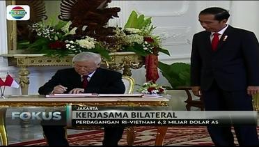 Presiden Jokowi Terima Kunjungan Sekjen Partai Komunis Vietnam - Fokus Pagi