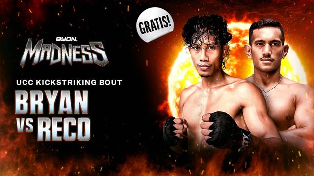 Muhamat Bryan vs Claudions Reco - UCC Kickstriking Bout - Full Match | BYON Madness Vol.4 2026