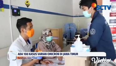 Ada 108 Kasus Varian Omicron Di Jawa Timur