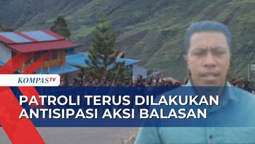 TNI-Polri Terus Berjaga Pasca Bentrok Massa Pendukung Caleg di Kabupaten Puncak Jaya Papua