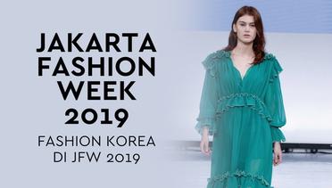 Fesyen Korea di Jakarta Fashion Week 2019