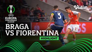 Highlights - Braga vs Fiorentina | UEFA Europa Conference League 2022/23