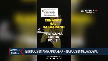 Istri Polisi Ditangkap Krimsus Polda Sulsel, Gaungkan Tagar percumalaporpolisi