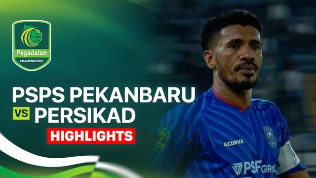 PSPS Pekanbaru vs Persikad - Highlight | Pegadaian Championship 2025/26