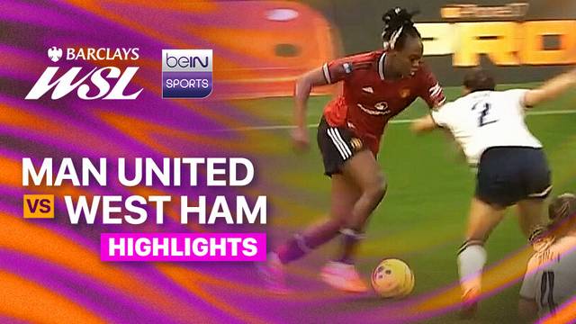 Man United vs West Ham - Highlight | Women's Super League 2025/26