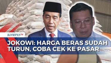 Polemik Harga Beras Meroket: Jokowi Sebut Sudah Turun, Bapanas Pastikan Stok Aman