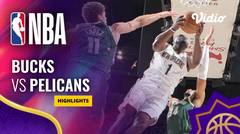 Milwaukee Bucks vs New Orleans Pelicans - Highlights | NBA Regular Season 2023/24