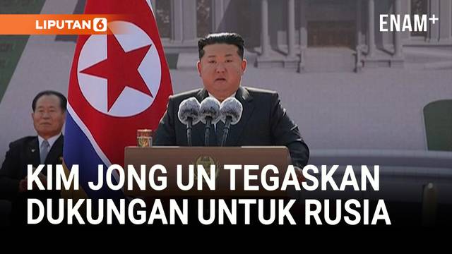 Kim Jong Un Tegaskan Dukungan untuk Rusia dalam Upacara di Pyongyang