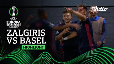 Highlights - Zalgiris vs Basel | UEFA Europa Conference League 2022/23